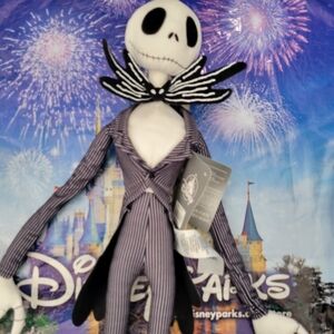 DisneyParks Jack Skellington 26" inch Plush The Nightmare Before Christmas NWT